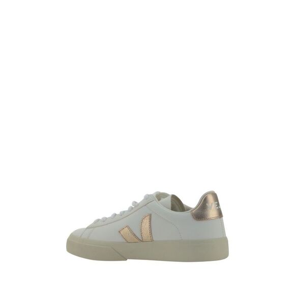 Veja White Calf Leather Bos Taurus Low Top Women's Sneakers - Picture 6 of 6